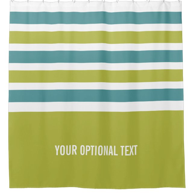 Rideau en douche fait sur commande de motif de (Devant)