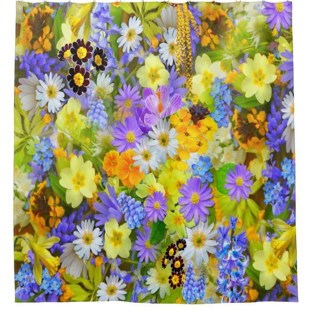 Rideau en douche floral magnifique (Devant)