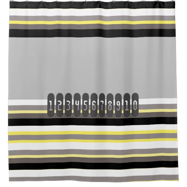 Rideaux De Douche 123 Gris (Devant)