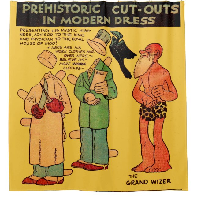 Rideaux De Douche 1930 Alley Oop comics The Grand Wizer (Devant)