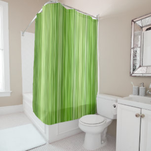 Rideaux De Douche 3 ambiants verts, conception moderne originale