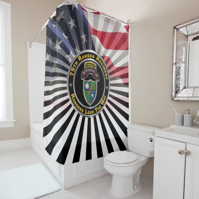 Rideaux De Douche 75e régiment de Rangers (En situation)