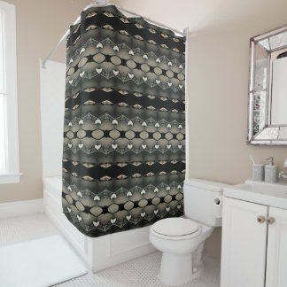 Rideaux De Douche À cœur noir