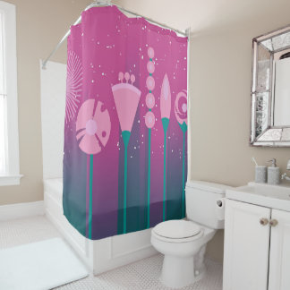 Rideaux De Douche Abstrait