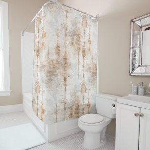 Rideaux De Douche Abstrait Jour Pluvieux