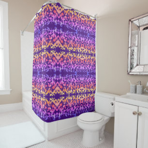 Rideaux De Douche Abstrait multicolore