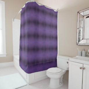 Rideaux De Douche Acceptation Motif Boho violet écectique