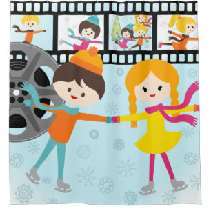 Rideaux De Douche Accueil Films Patinage sur glace Patinage artistiq