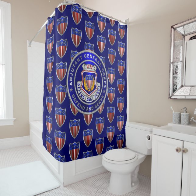 Rideaux De Douche Adjutant général AG (En situation)