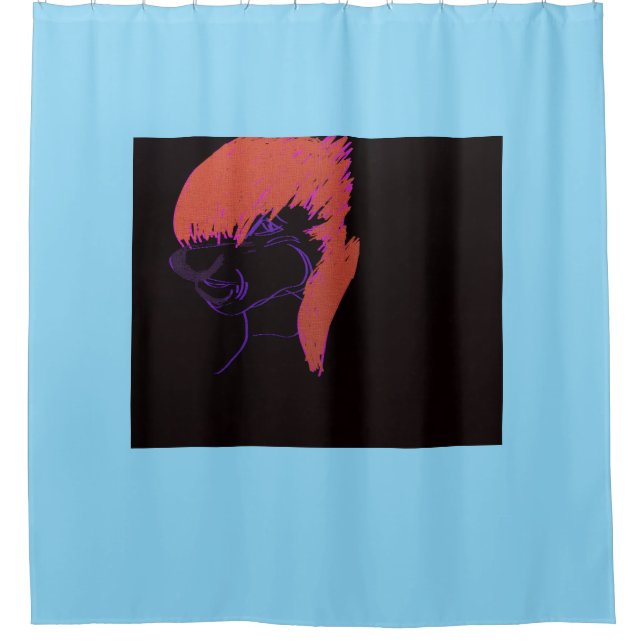 Rideaux De Douche Adorable Animation Character Shower Curtain (Devant)