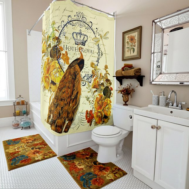 Rideaux De Douche Affaire Peacock (Créateur téléchargé)