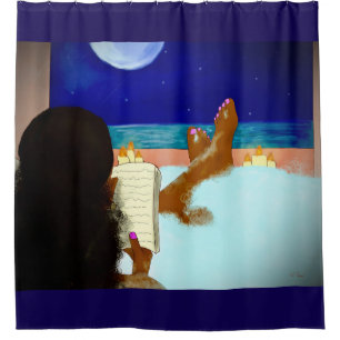 Rideaux De Douche Affiche brillante