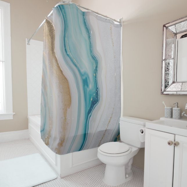 Rideaux De Douche Agate (En situation)