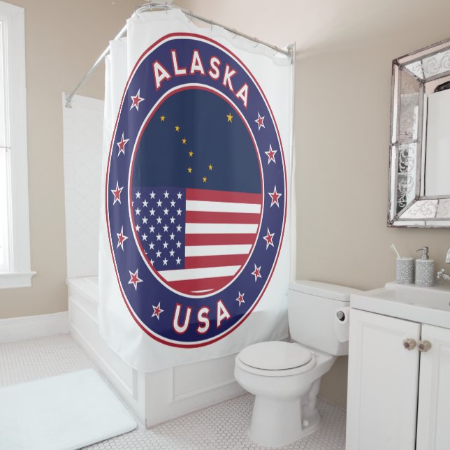 Rideaux De Douche Alaska (En situation)