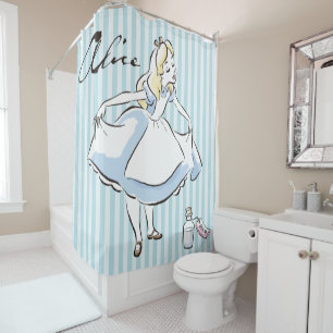 Rideaux De Douche Alice au pays des merveilles  Cette façon de fair