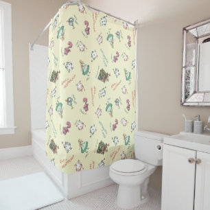 Rideaux De Douche Alice au pays des merveilles  Motif