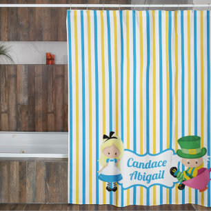 Rideaux De Douche Alice au pays des merveilles Petites filles person