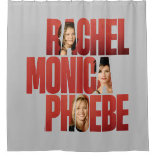 Rideaux De Douche AMIS™   Rachel, Monica & Phoebe