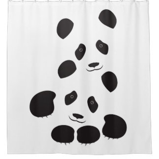Rideaux De Douche Amitié Panda