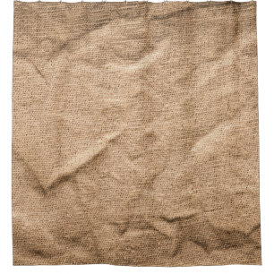 Rideaux De Douche Ancien tissu brun : arrière - plan texturé.