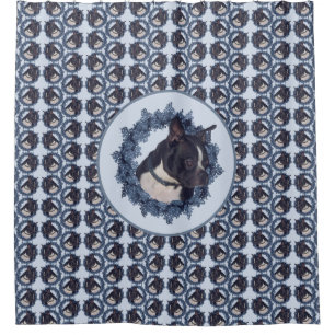 Rideaux De Douche Animal de chien de Boston Terrier