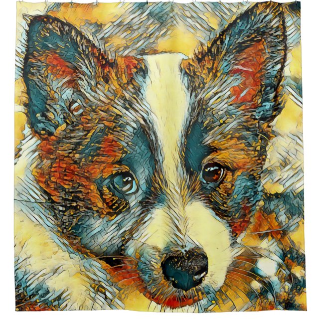 Rideaux De Douche AnimalArt_Dog_014 (Devant)