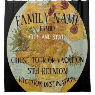 Rideaux De Douche Anniversaire Fille Garçon 2024 Maman Papa Classe d