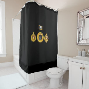 Rideaux De Douche Appareil photo Steampunk