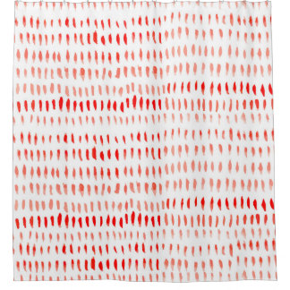 Rideaux De Douche Aquarelle lineart motif transparent