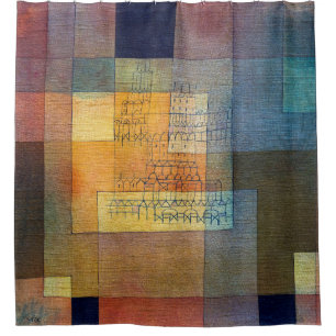 Rideaux De Douche Architecture polyphonique Paul Klee