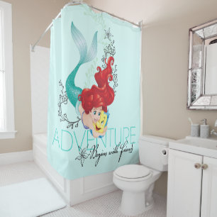 Rideaux De Douche Ariel L'aventure commence avec des amis