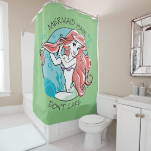 Rideaux De Douche Ariel Mermaid Hair s'en fiche