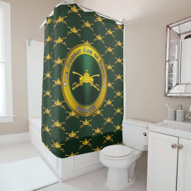 Rideaux De Douche Armure (En situation)