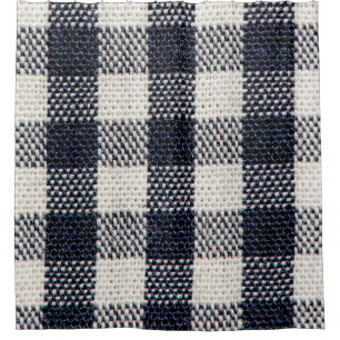 Rideaux De Douche Arrière - plan de la texture de tissu flanelle.