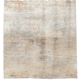 Rideaux De Douche Arrière - plan de texture de bois naturel, retour
