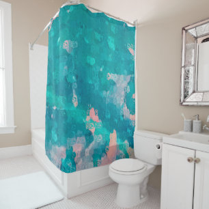Rideaux De Douche Arrosage Abstrait
