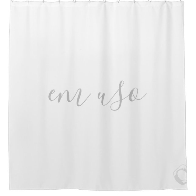 RIDEAUX DE DOUCHE ART ET CONCEPTION DOUCHE CURTAIN (Devant)