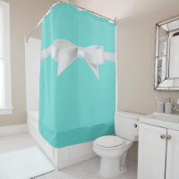 Audrey Turquoise Bow Glam moderne