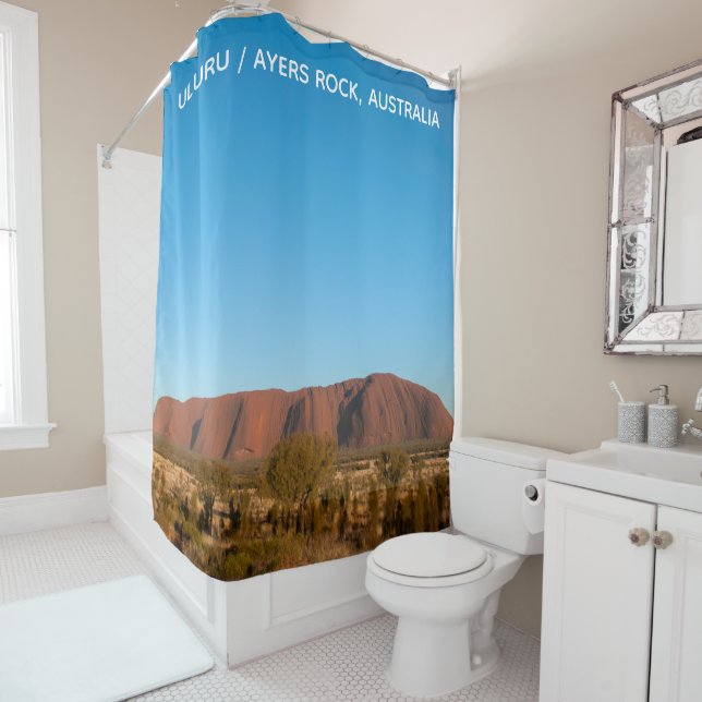 Rideaux De Douche Australie Ayers Rock Uluru paysage extérieur (En situation)