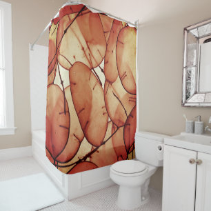 Rideaux De Douche Automne Feuilles Automne Terracotta Nature Boho sa