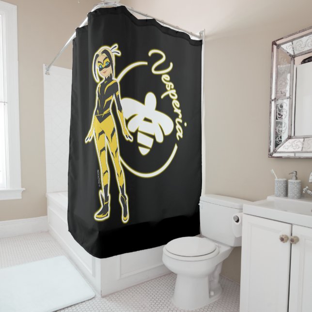 Rideaux De Douche Badge Vesperia (En situation)