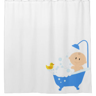 Rideaux De Douche Baignoire Bébé mignonne