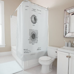 Rideaux De Douche Bal de golf 1902, Brevet