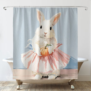 Rideaux De Douche Ballerina lapin chantée automne automne