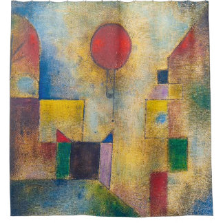 Rideaux De Douche Ballons rouges | Paul Klee |