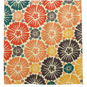 Rideaux De Douche Beau Art nouveau rétro