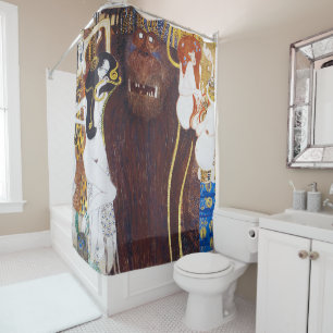 Rideaux De Douche Beethoven Frieze (détail), Gustav Klimt