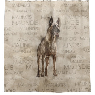 Rideaux De Douche Belge Malinois - Mechelaar - Maligator