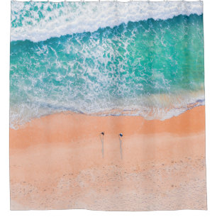 Rideaux De Douche Belle plage de mer