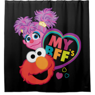 Rideaux De Douche BFF Abby et Elmo